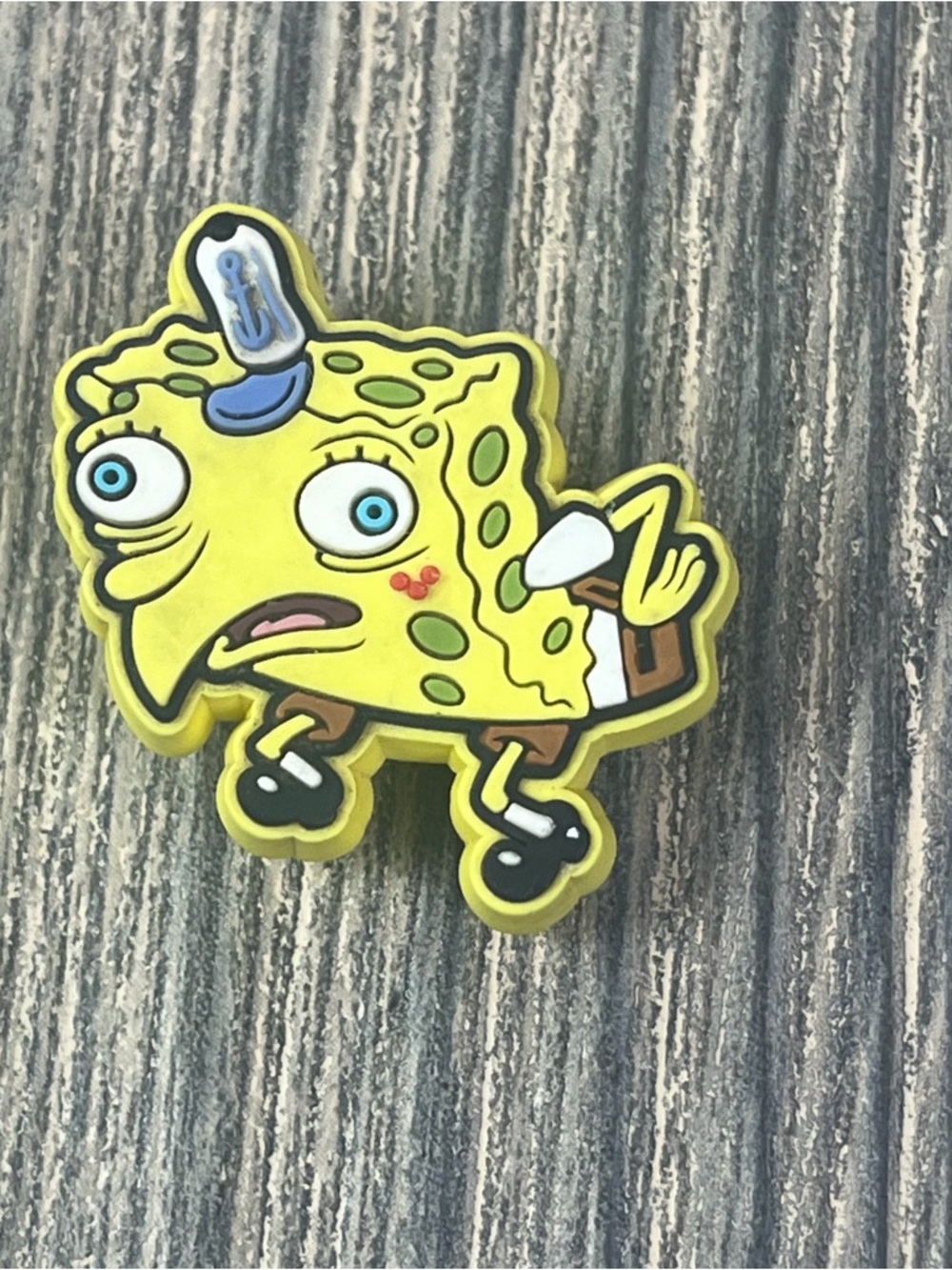Spongebob Meme Mocking Character Jibbitz Crocs Shoe Charm
